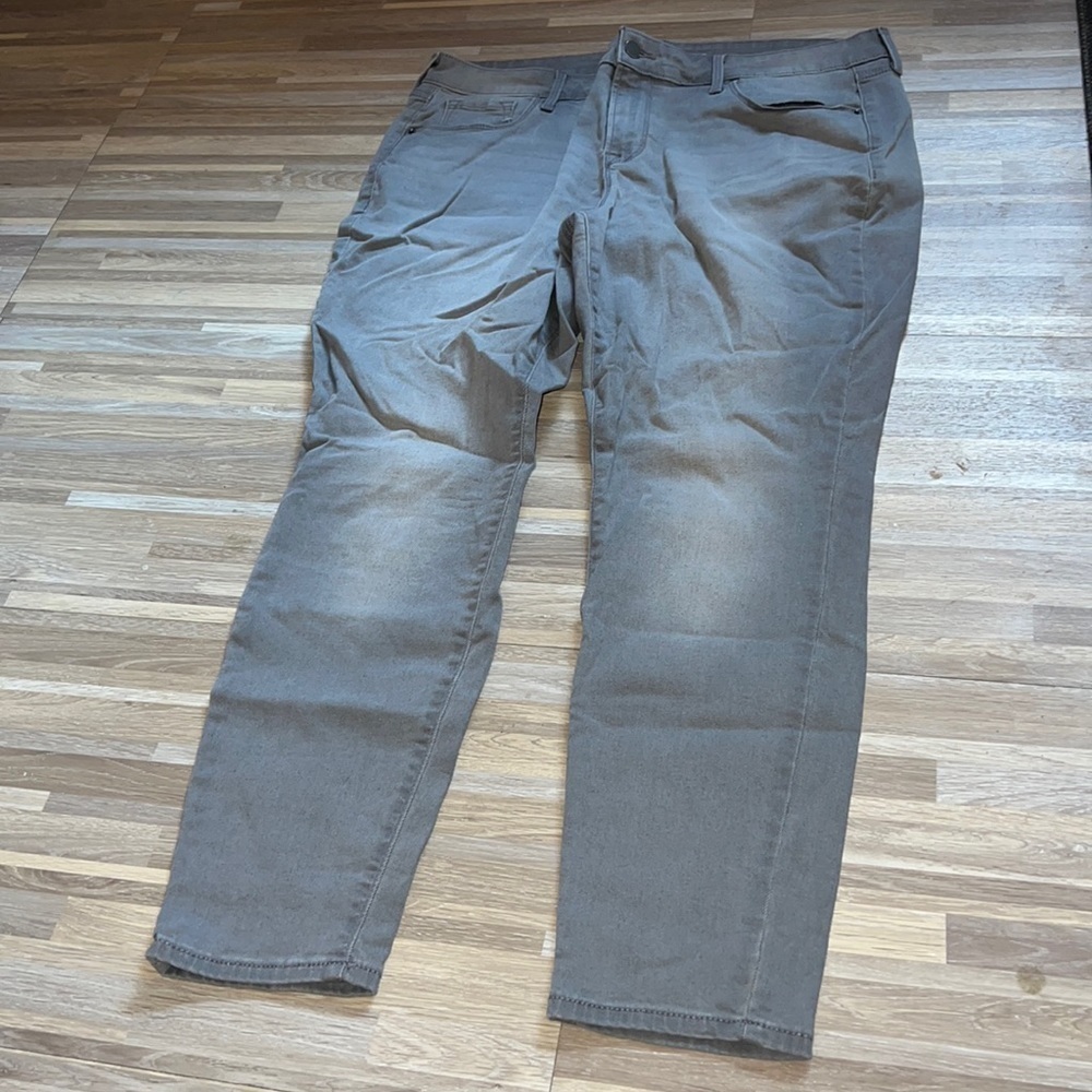 Old navy gray midrise rockstar skinny jeans